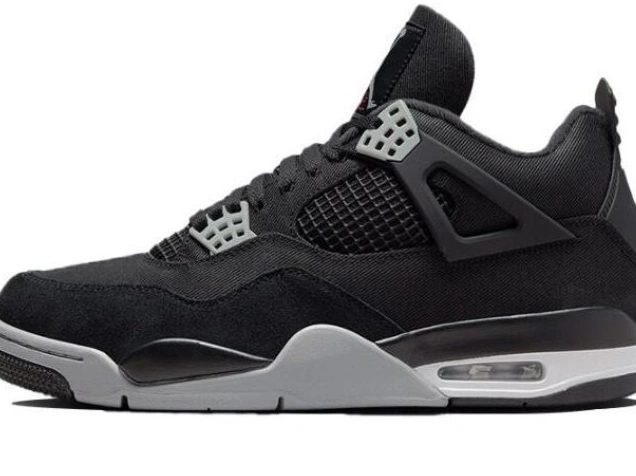 SE Black 4 CANVAS Jordan DH7138-006 Retro 0520